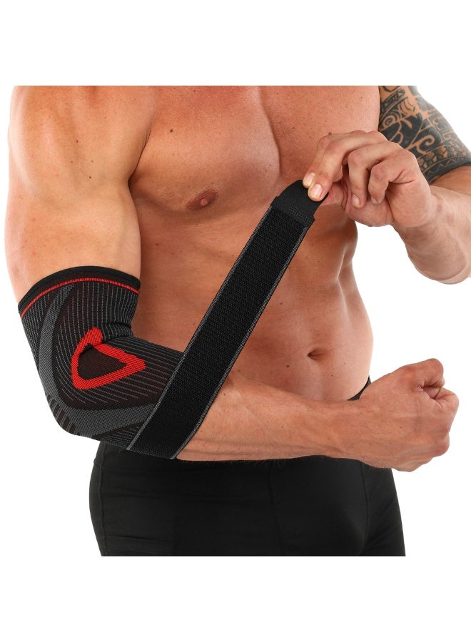 SIBOTE Outdoor Sports Elbow Support Brace – Adjustable Compression Elbow Pad Strap with Anti-Slip & Anti-Dropping Design – Protective Elbow Support Gear for Fitness, Gym, Running, Cycling, Basketball & Daily Activities - Image 5
